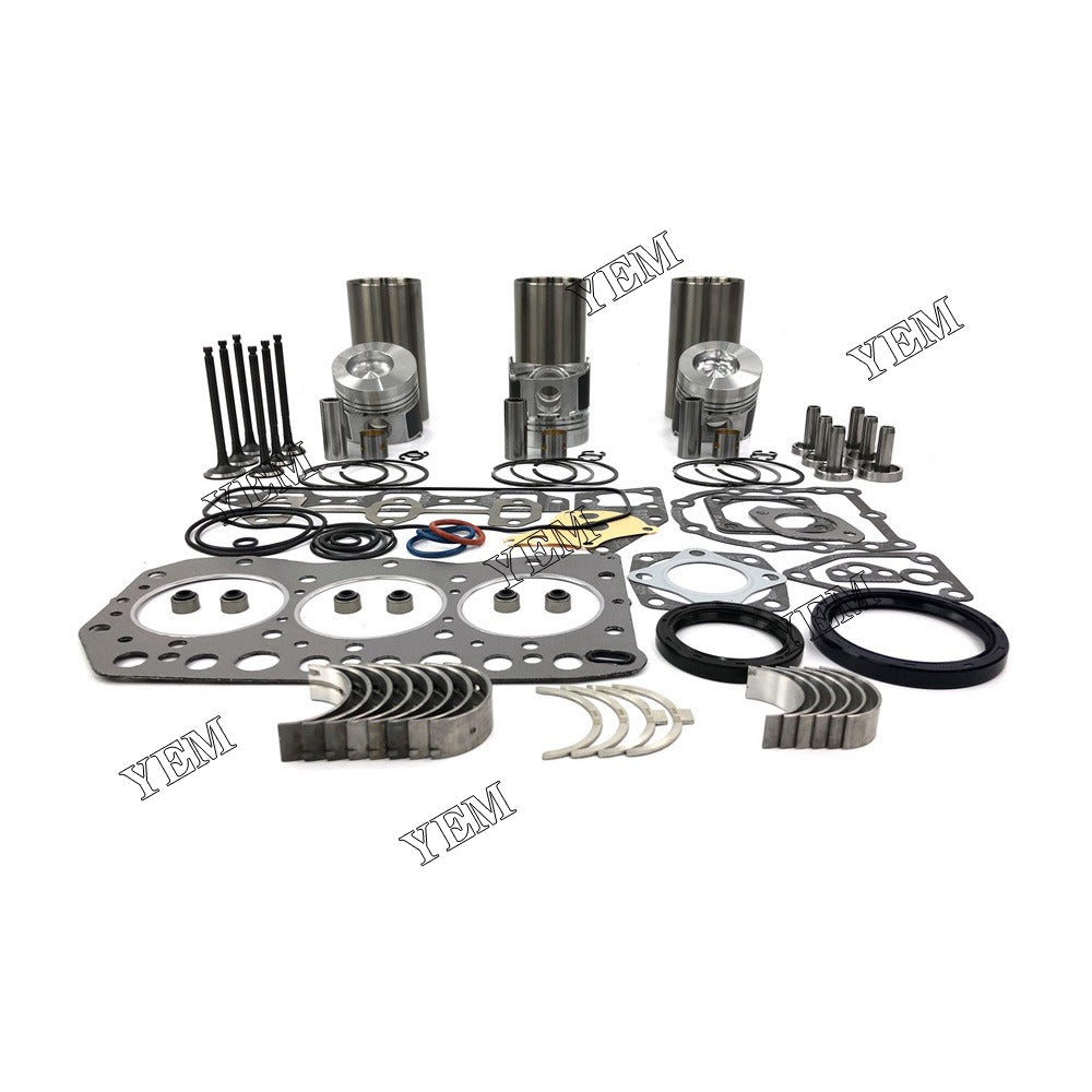 3TN75 Overhaul Rebuild Kit For Yanmar 3 cylinder diesel engine parts For Yanmar