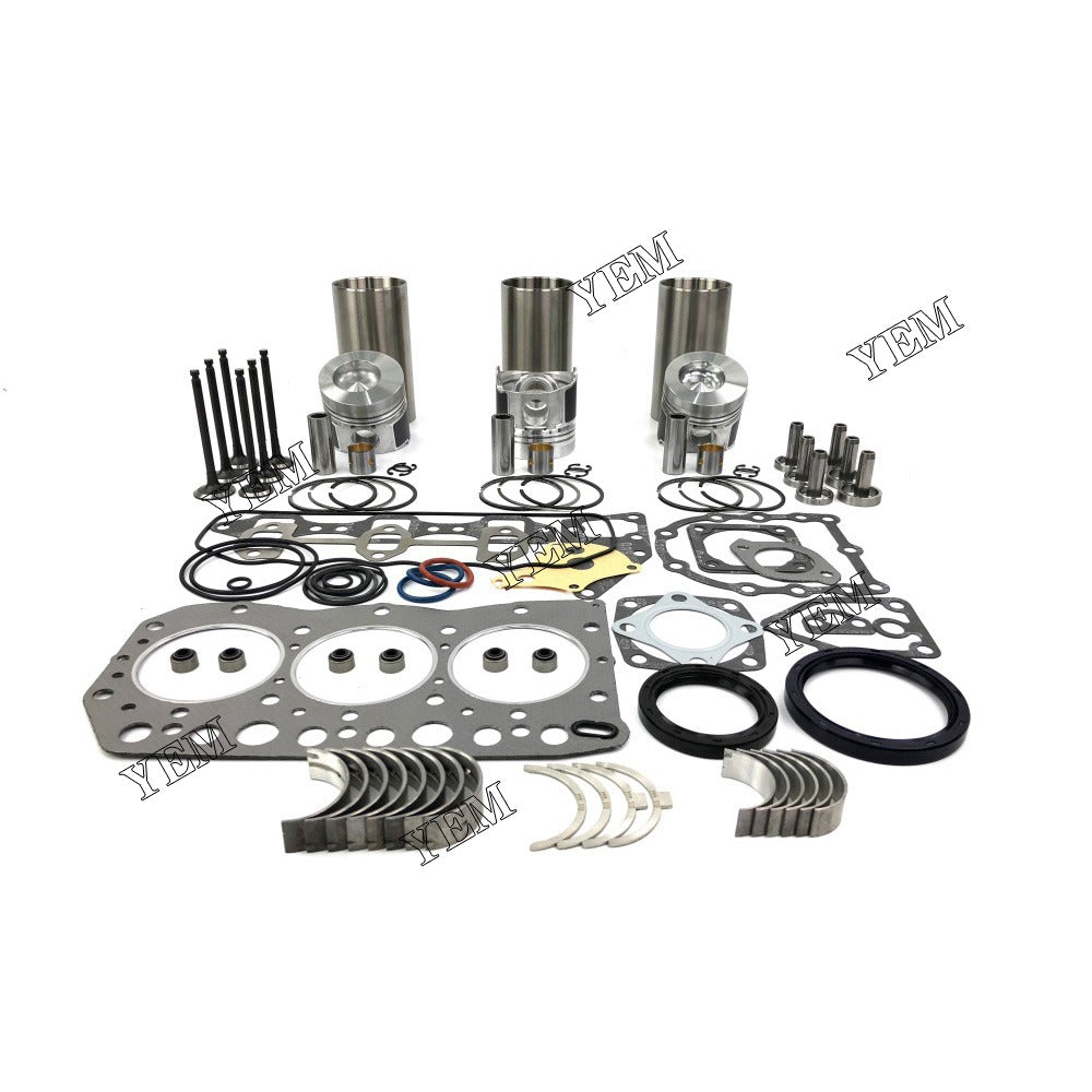 3TN75 Overhaul Rebuild Kit For Yanmar 3 cylinder diesel engine parts For Yanmar