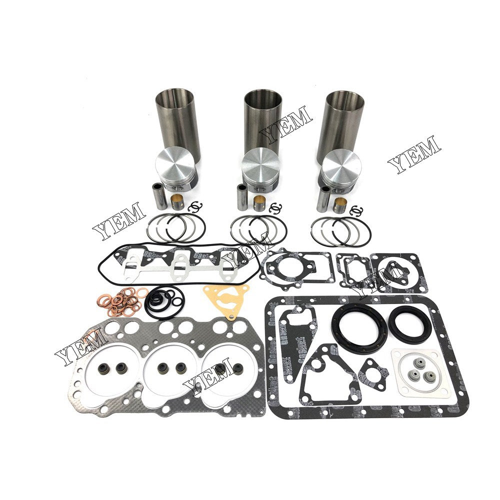 3TN72 Overhaul Kit With Gasket Set For Yanmar 3 cylinder diesel engine parts