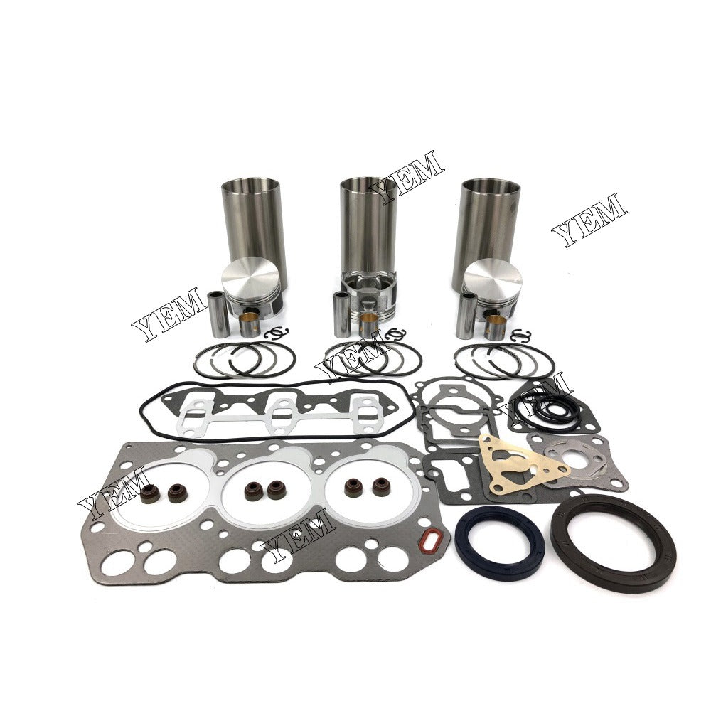 3TNA68 Overhaul Kit With Gasket Set For Yanmar 3 cylinder diesel engine parts For Yanmar