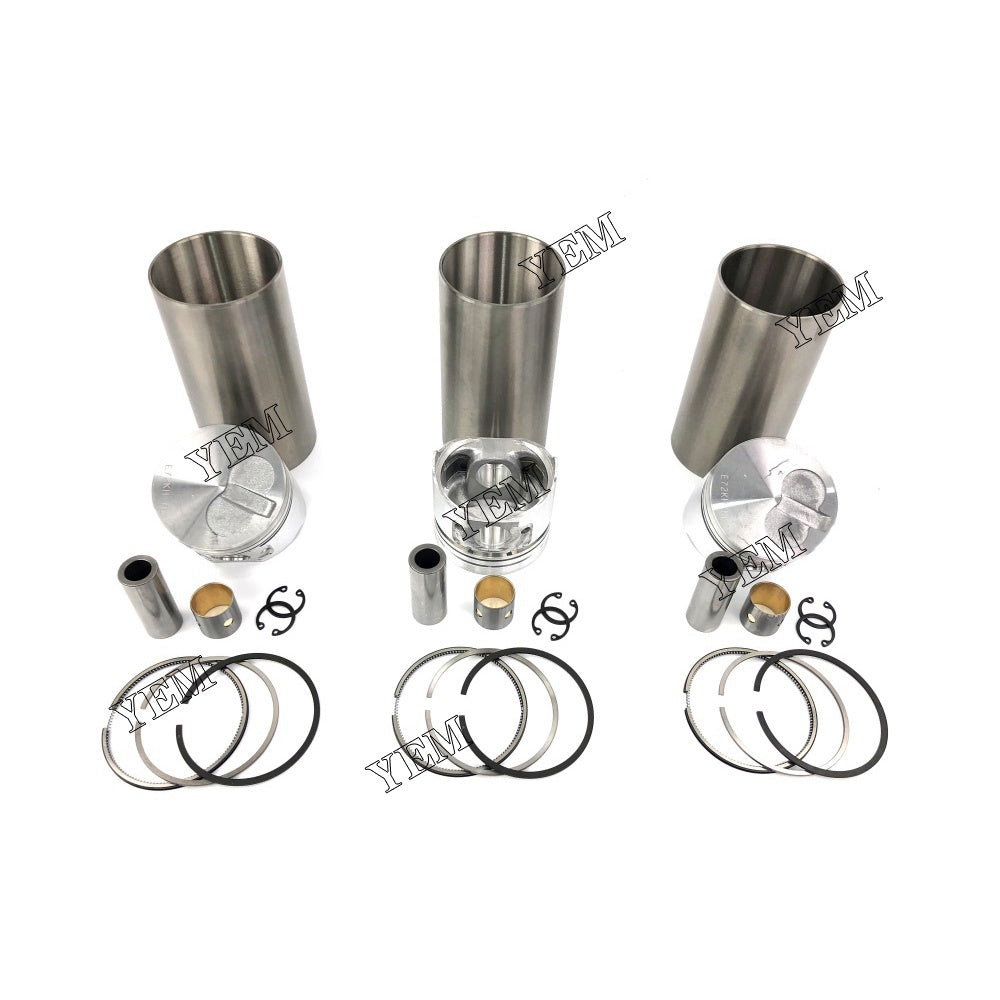 3TNE72K Cylinder Liner Kit For Yanmar 3 cylinder diesel engine parts