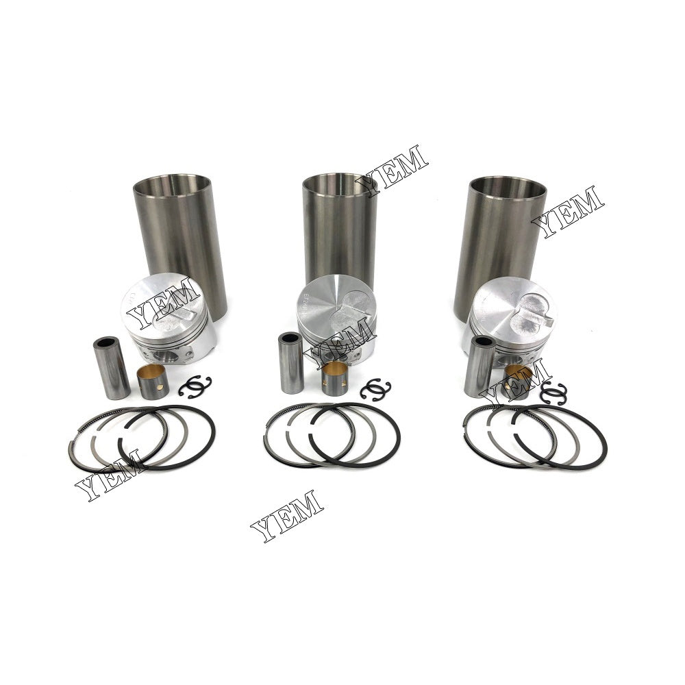 3TNE72K Cylinder Liner Kit For Yanmar 3 cylinder diesel engine parts For Yanmar