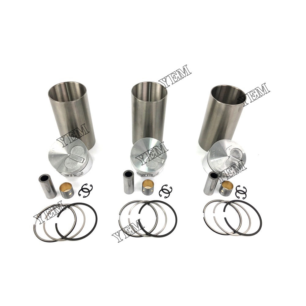 3TNE72K Cylinder Liner Kit For Yanmar 3 cylinder diesel engine parts For Yanmar