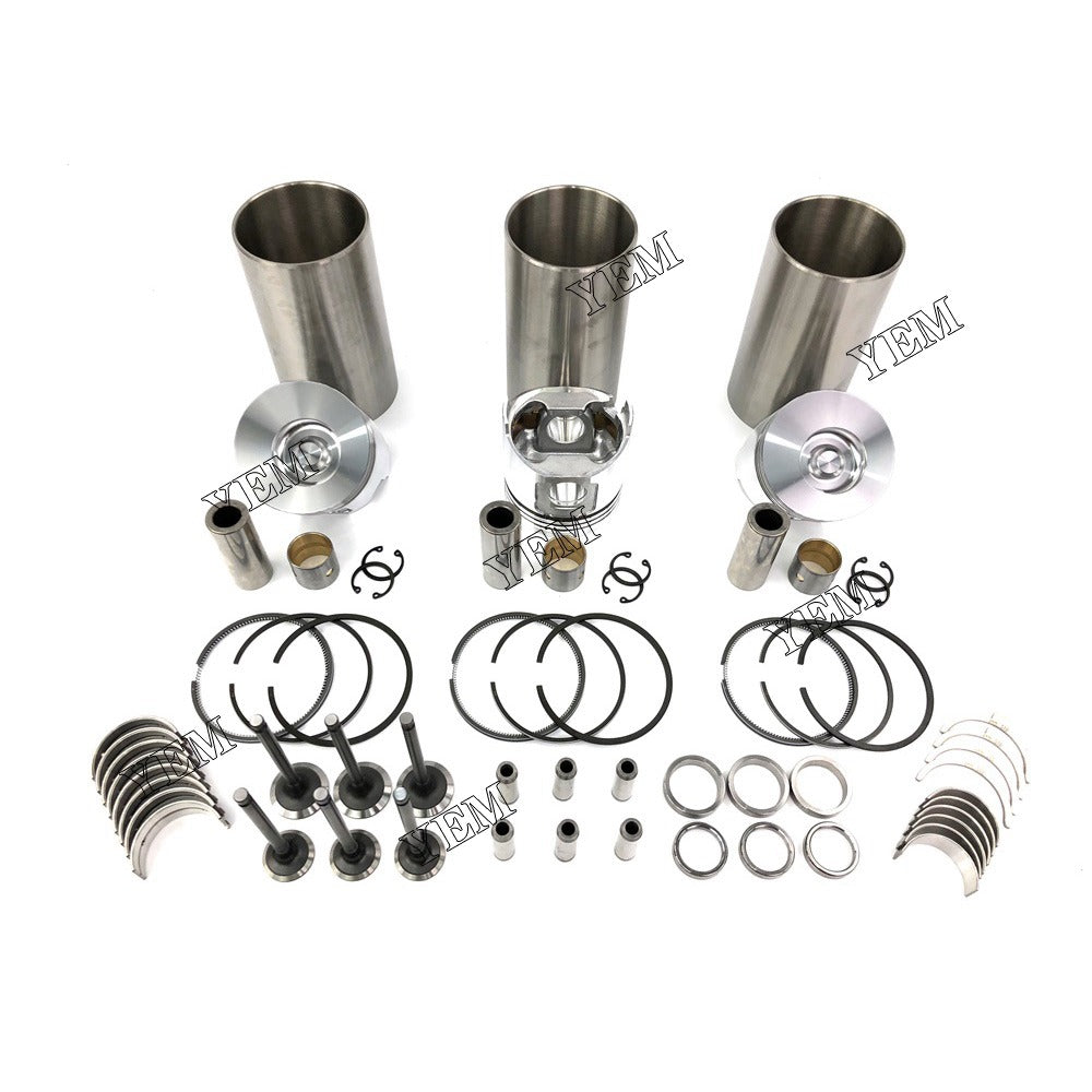 3TNV84 Overhaul Rebuild Kit For Yanmar 3 cylinder diesel engine parts