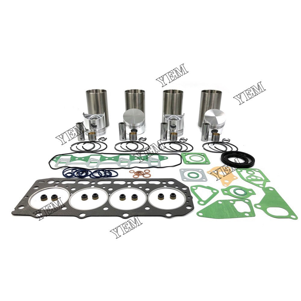 4D84-1 Overhaul Kit With Gasket Set For Yanmar 4 cylinder diesel engine parts For Yanmar