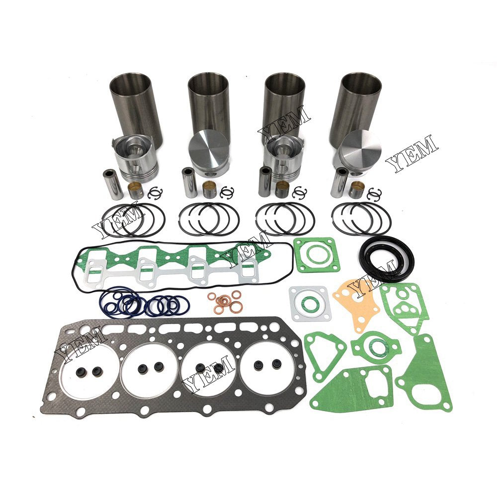 4D84-1 Overhaul Kit With Gasket Set For Yanmar 4 cylinder diesel engine parts For Yanmar