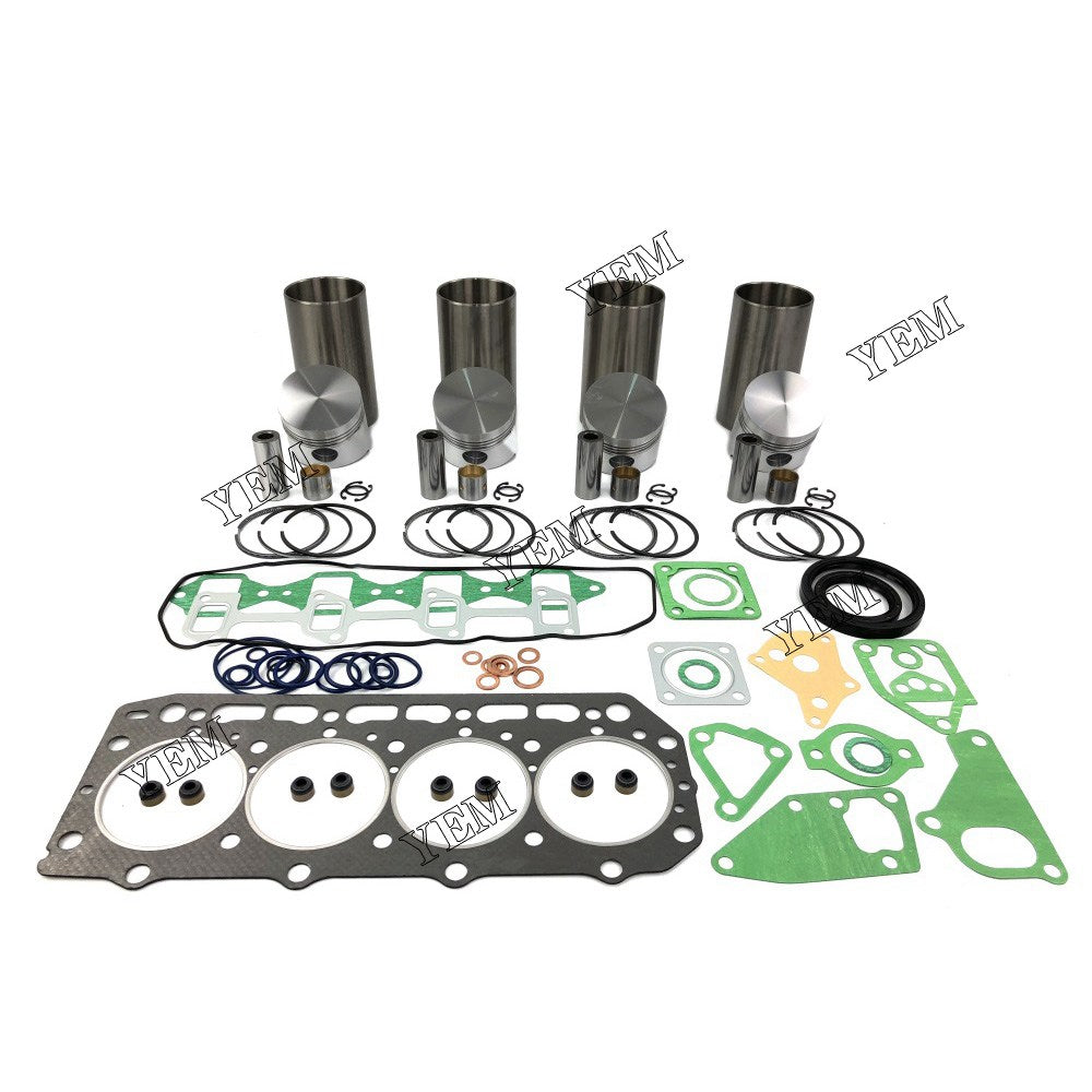 4D84-1 Overhaul Kit With Gasket Set For Yanmar 4 cylinder diesel engine parts For Yanmar