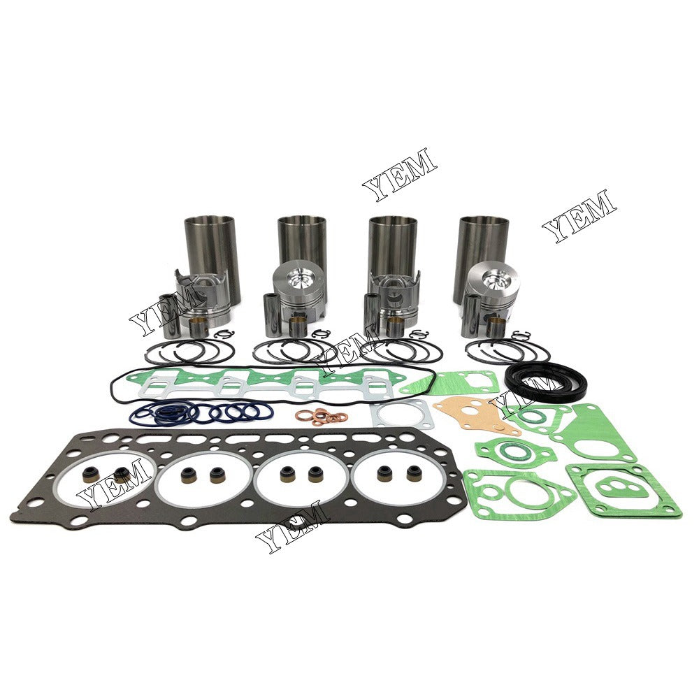 4D84-2 Overhaul Kit With Gasket Set For Yanmar 4 cylinder diesel engine parts For Yanmar