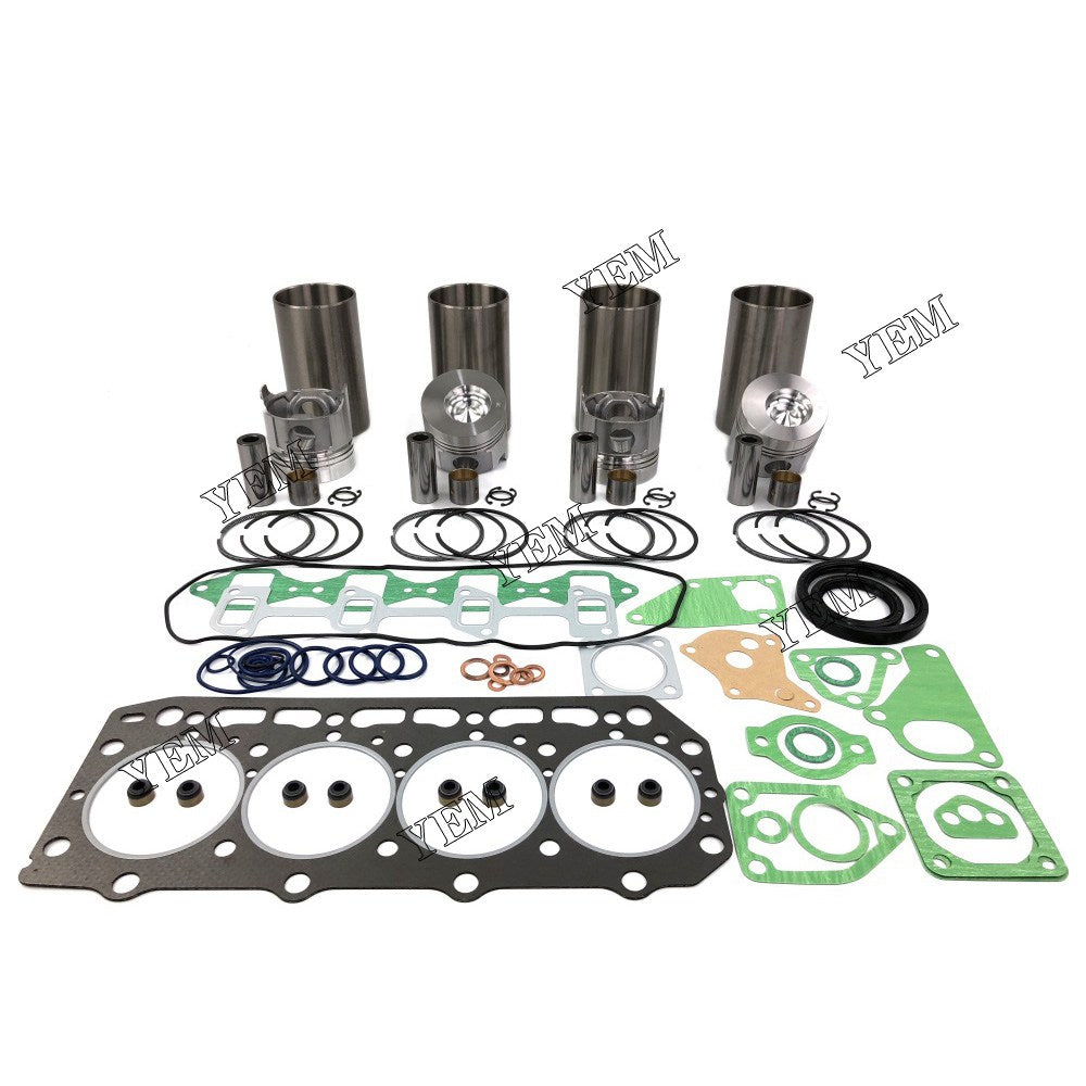 4D84-2 Overhaul Kit With Gasket Set For Yanmar 4 cylinder diesel engine parts For Yanmar