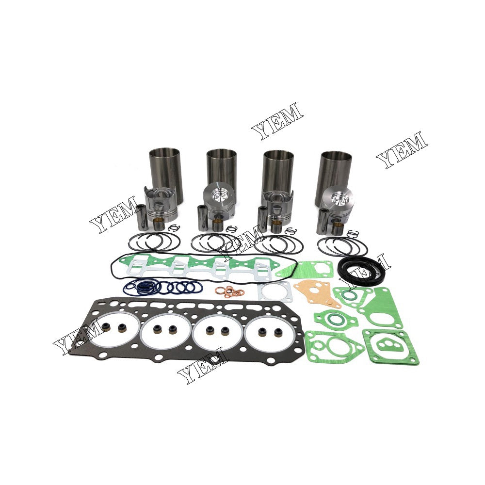 4D84-2 Overhaul Kit With Gasket Set For Yanmar 4 cylinder diesel engine parts For Yanmar