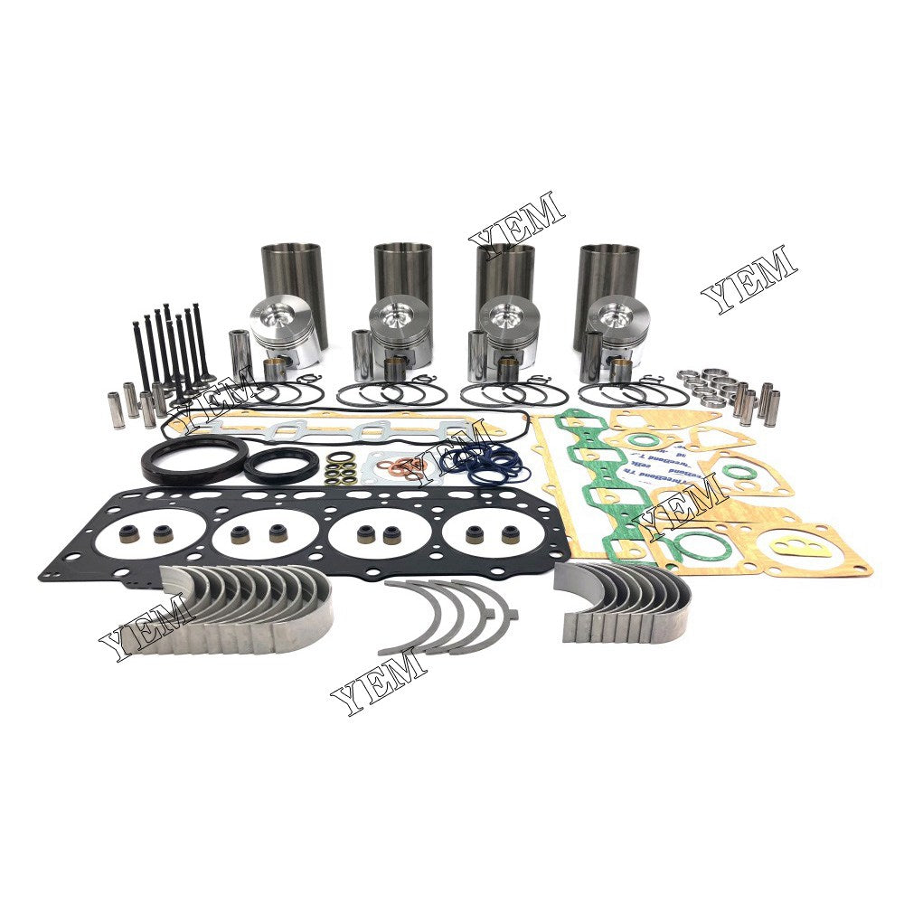 4D84-3 Overhaul Rebuild Kit For Yanmar 4 cylinder diesel engine parts For Yanmar