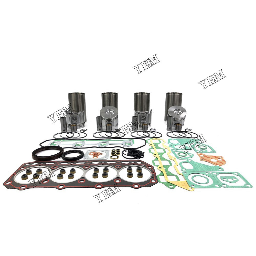 4D88 Overhaul Kit With Gasket Set For Yanmar 4 cylinder diesel engine parts For Yanmar