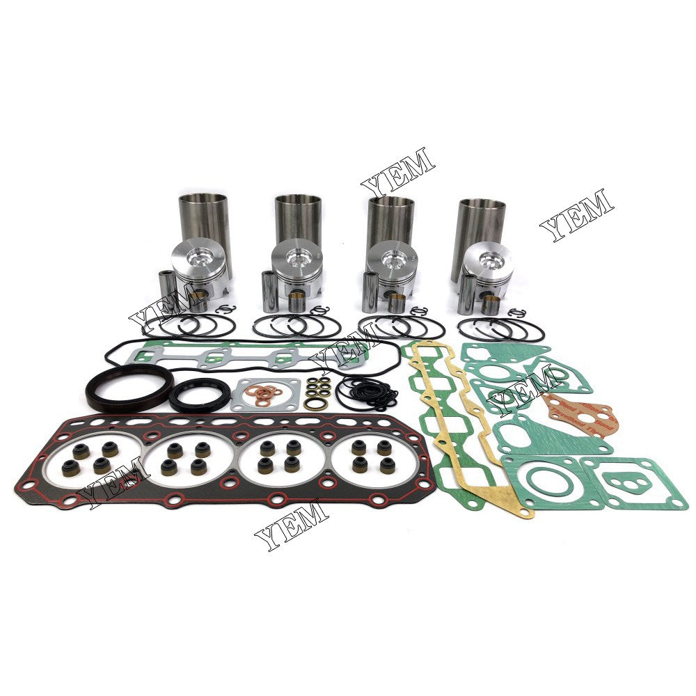 4D88 Overhaul Kit With Gasket Set For Yanmar 4 cylinder diesel engine parts For Yanmar