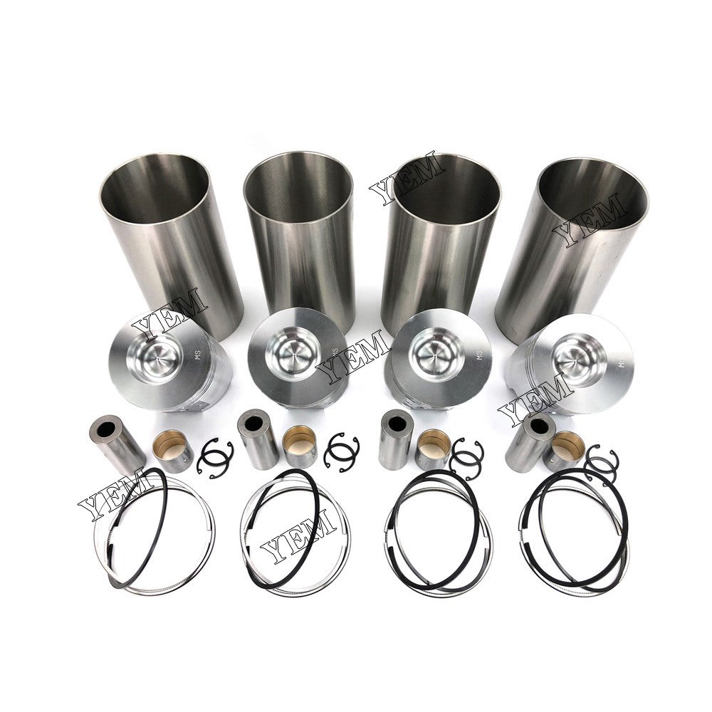 4TNE94 Cylinder Liner Kit For Yanmar 4 cylinder diesel engine parts For Yanmar