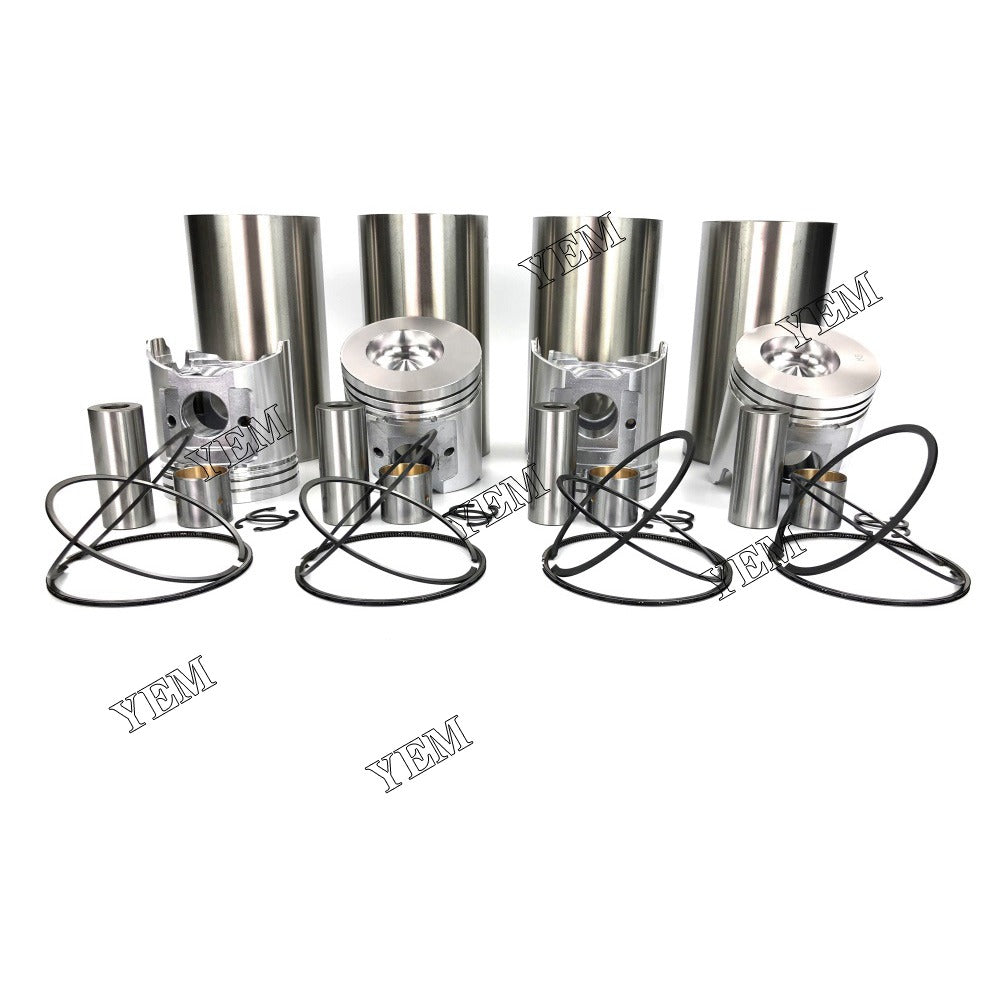 4TNE94 Cylinder Liner Kit For Yanmar 4 cylinder diesel engine parts For Yanmar