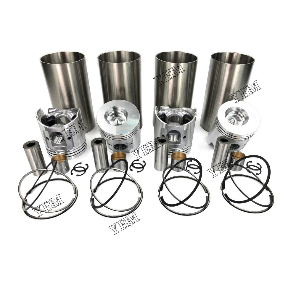 4TNE94 Cylinder Liner Kit For Yanmar 4 cylinder diesel engine parts For Yanmar