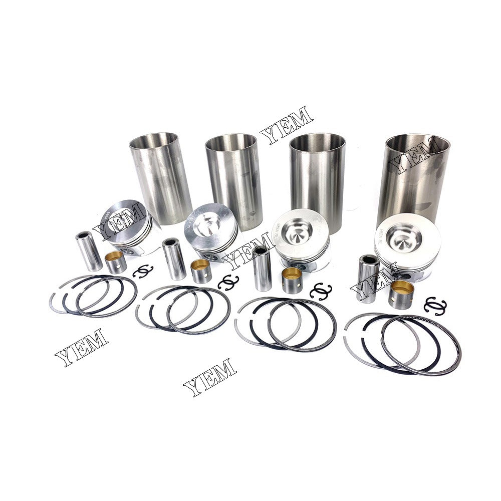 4TN82 Cylinder Liner Kit For Yanmar 4 cylinder diesel engine parts For Yanmar