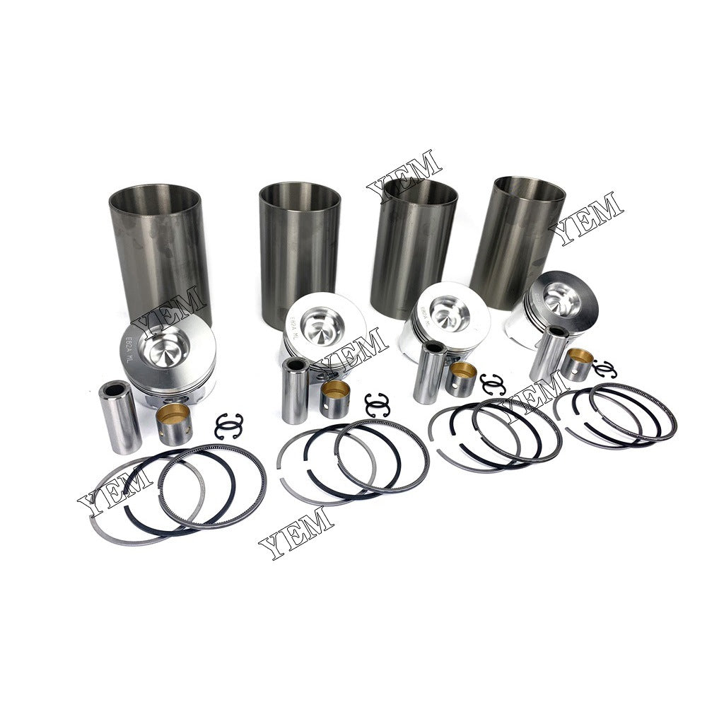 4TN82 Cylinder Liner Kit For Yanmar 4 cylinder diesel engine parts For Yanmar