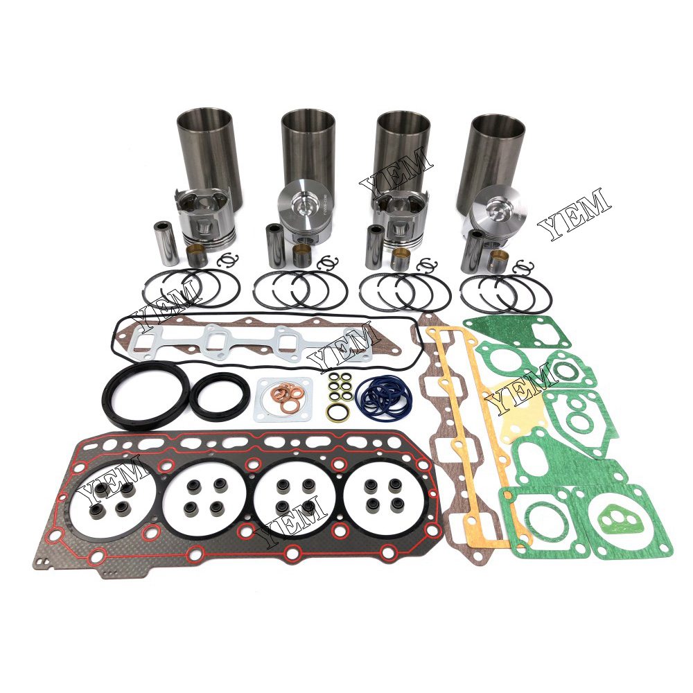 4TNV84T Overhaul Kit With Gasket Set For Yanmar 4 cylinder diesel engine parts