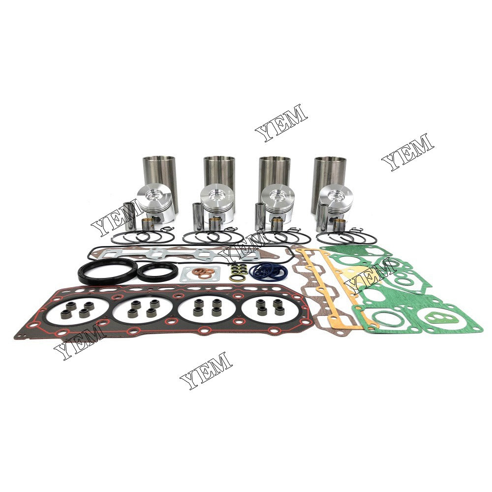 4TNV84T Overhaul Kit With Gasket Set For Yanmar 4 cylinder diesel engine parts For Yanmar