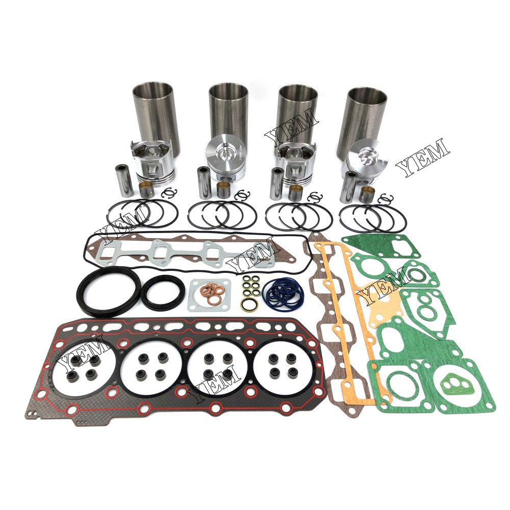 4TNV84T Overhaul Kit With Gasket Set For Yanmar 4 cylinder diesel engine parts For Yanmar