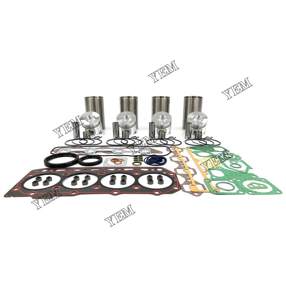 4TNV84 Overhaul Kit With Gasket Set For Yanmar 4 cylinder diesel engine parts For Yanmar