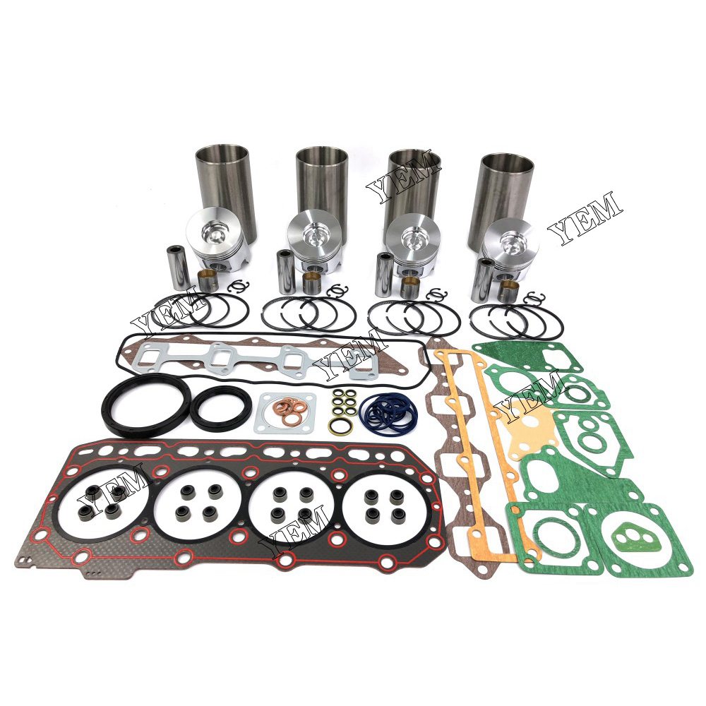 4TNV84 Overhaul Kit With Gasket Set For Yanmar 4 cylinder diesel engine parts For Yanmar