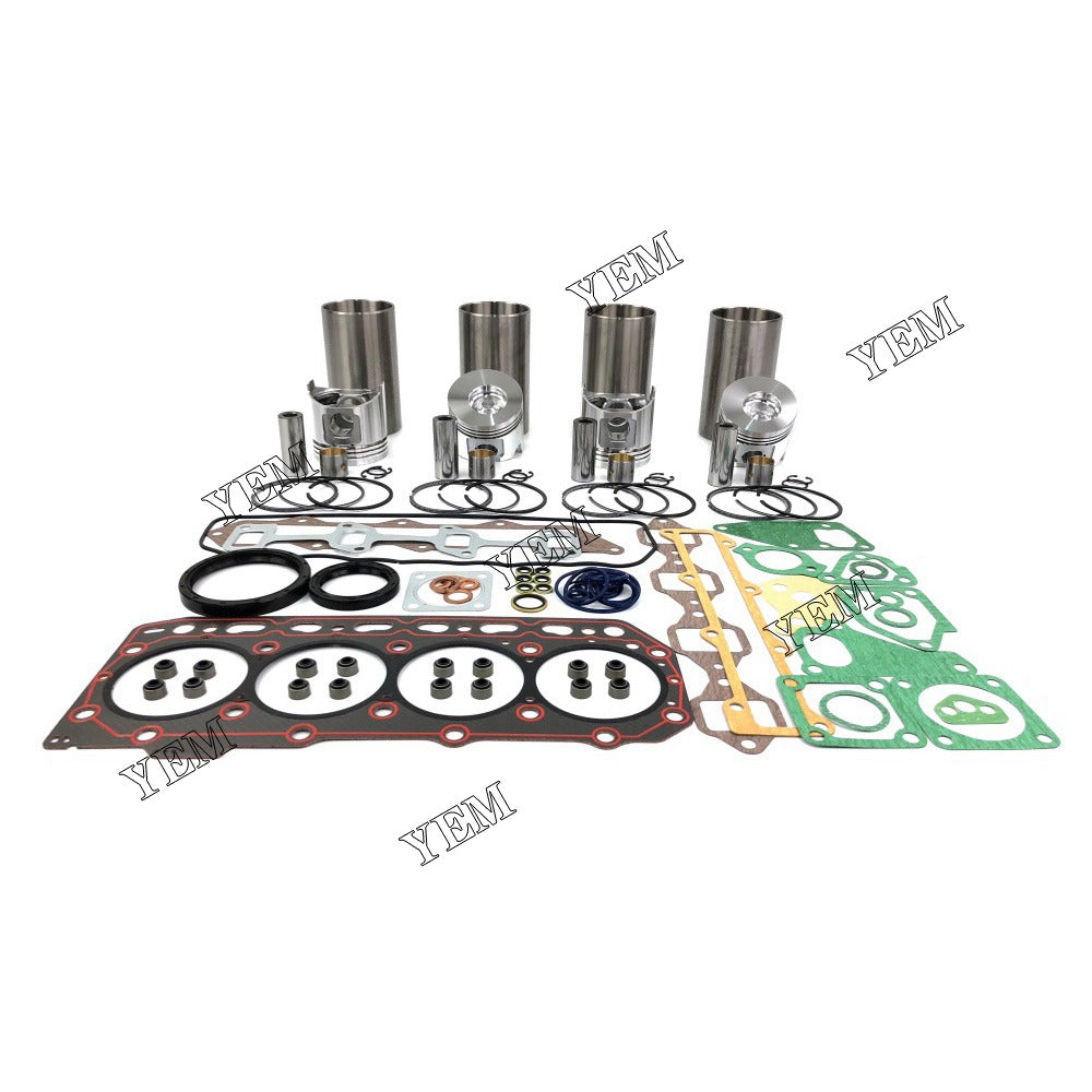 4TNV84 Overhaul Kit With Gasket Set For Yanmar 4 cylinder diesel engine parts For Yanmar