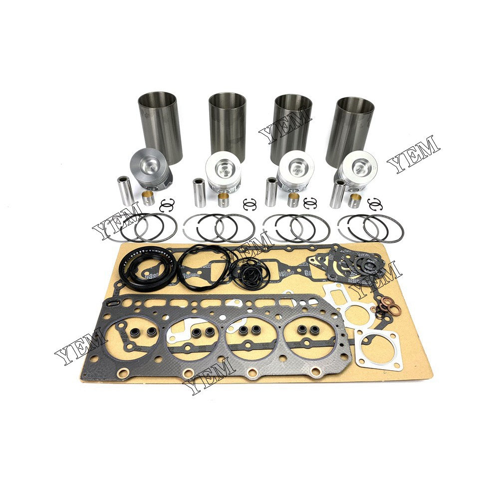 4TNA78 Overhaul Kit With Gasket Set For Yanmar 4 cylinder diesel engine parts