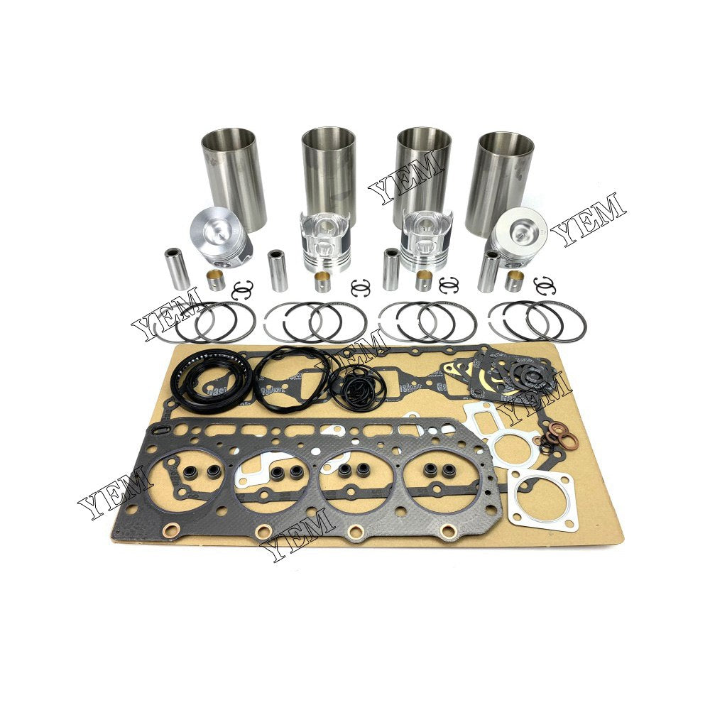 4TNA78 Overhaul Kit With Gasket Set For Yanmar 4 cylinder diesel engine parts For Yanmar