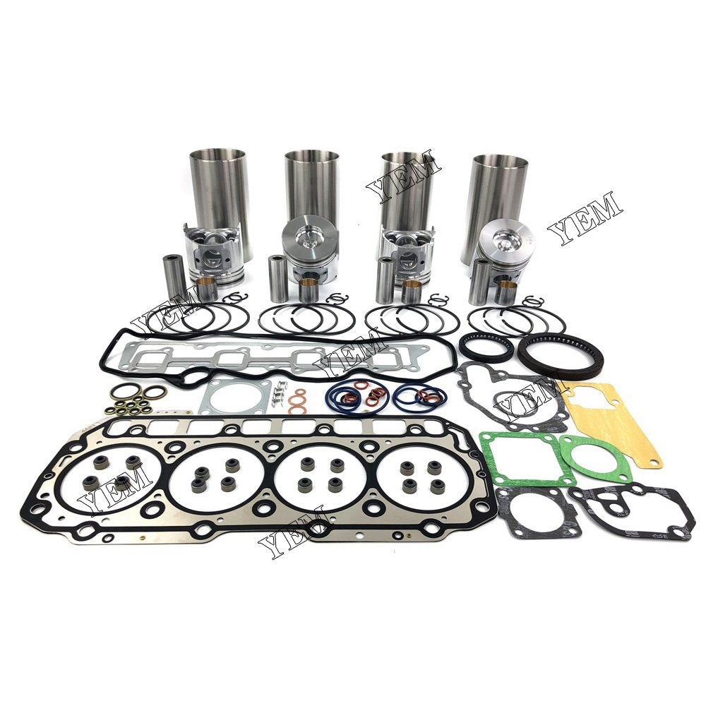 4TNV94 Overhaul Kit With Gasket Set For Yanmar 4 cylinder diesel engine parts