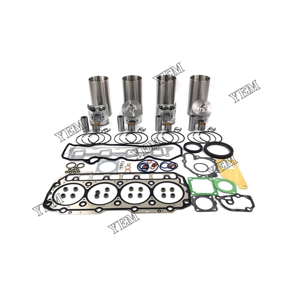 4TNV94 Overhaul Kit With Gasket Set For Yanmar 4 cylinder diesel engine parts For Yanmar