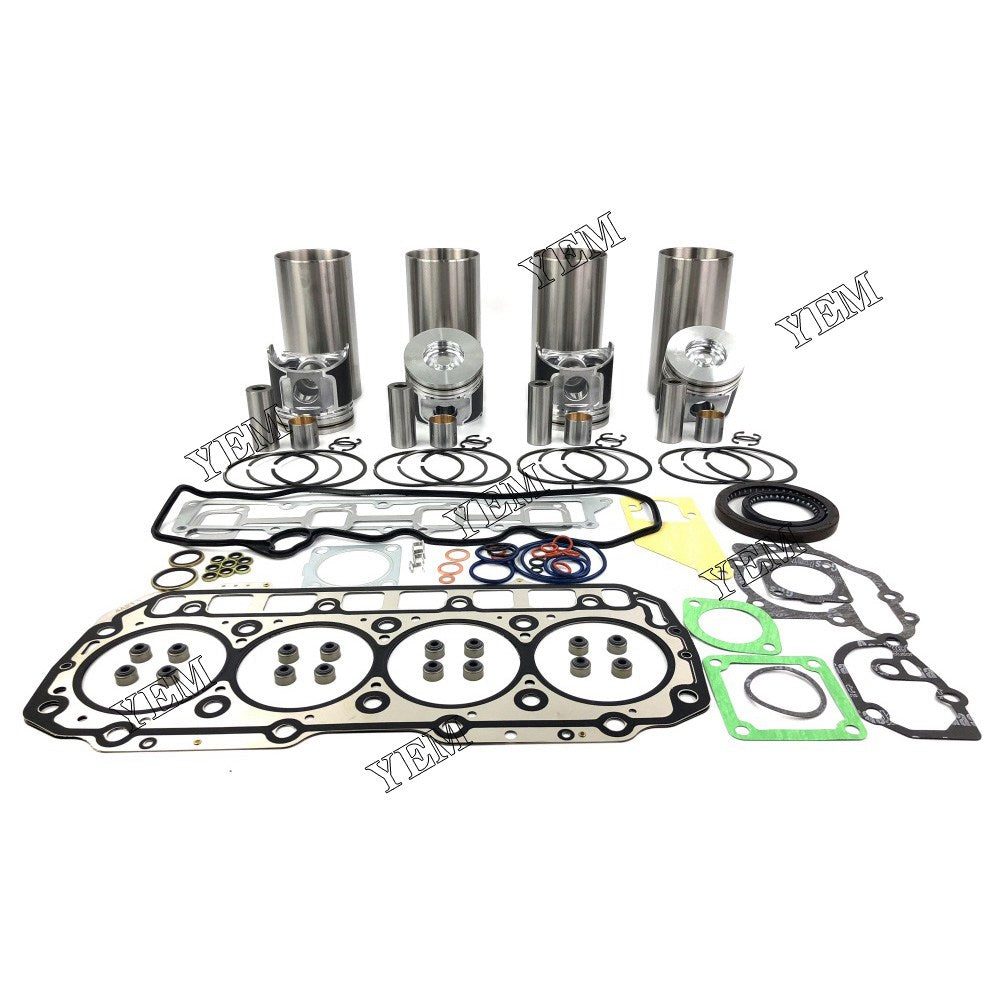 4TNV98 Overhaul Kit With Gasket Set For Yanmar 4 cylinder diesel engine parts For Yanmar