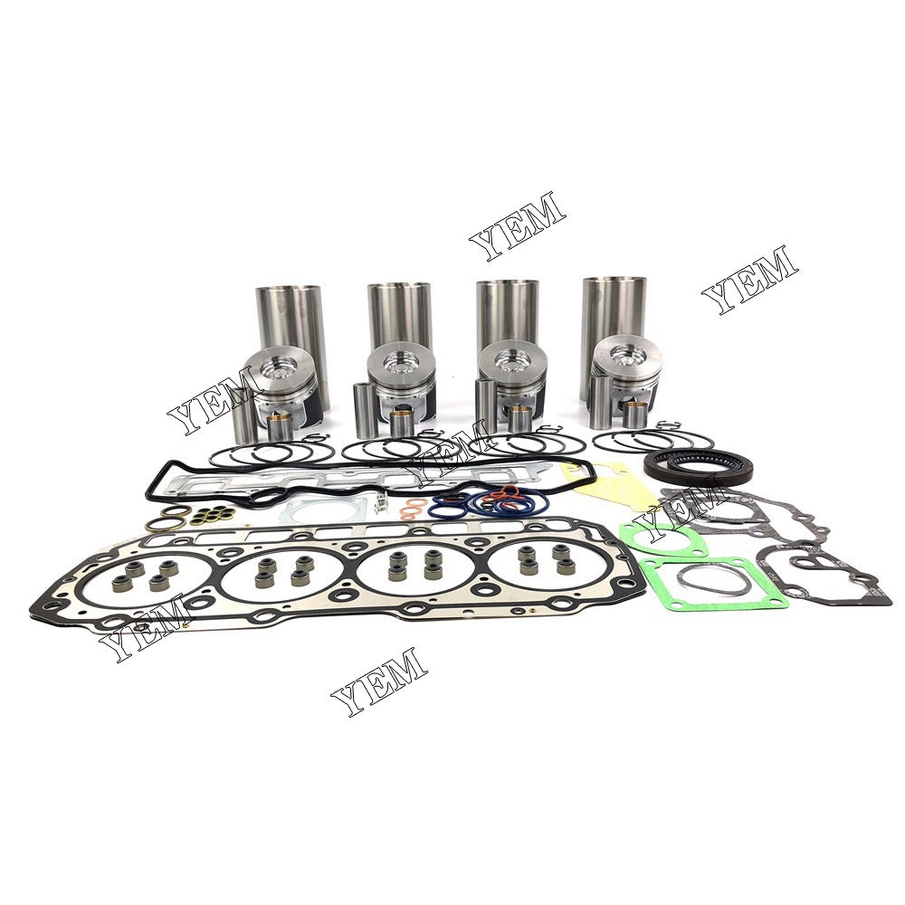 4TNV98 Overhaul Kit With Gasket Set For Yanmar 4 cylinder diesel engine parts For Yanmar