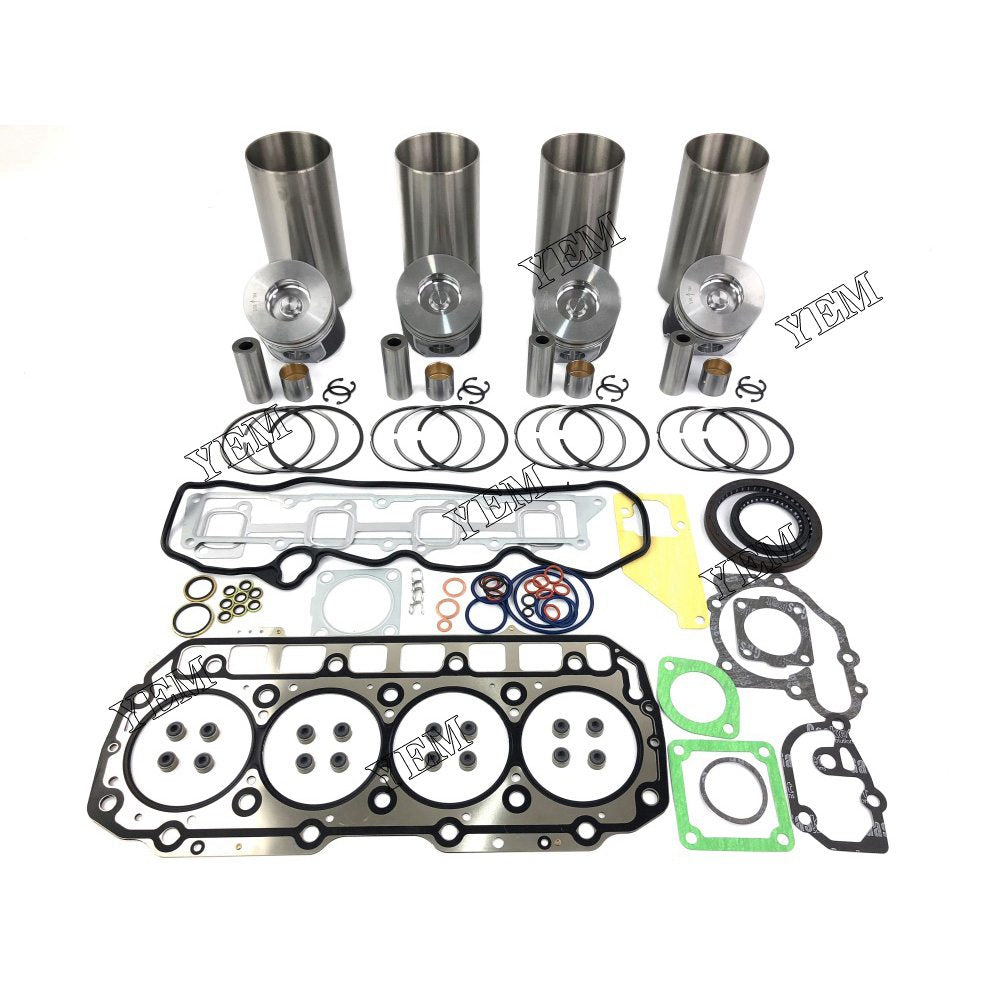 4TNV98 Overhaul Kit With Gasket Set For Yanmar 4 cylinder diesel engine parts For Yanmar