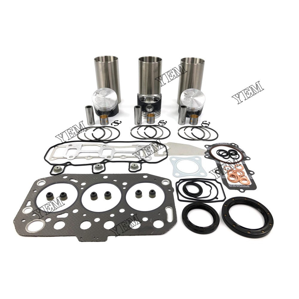 3TNV70 Overhaul Kit With Gasket Set For Yanmar 3 cylinder diesel engine parts