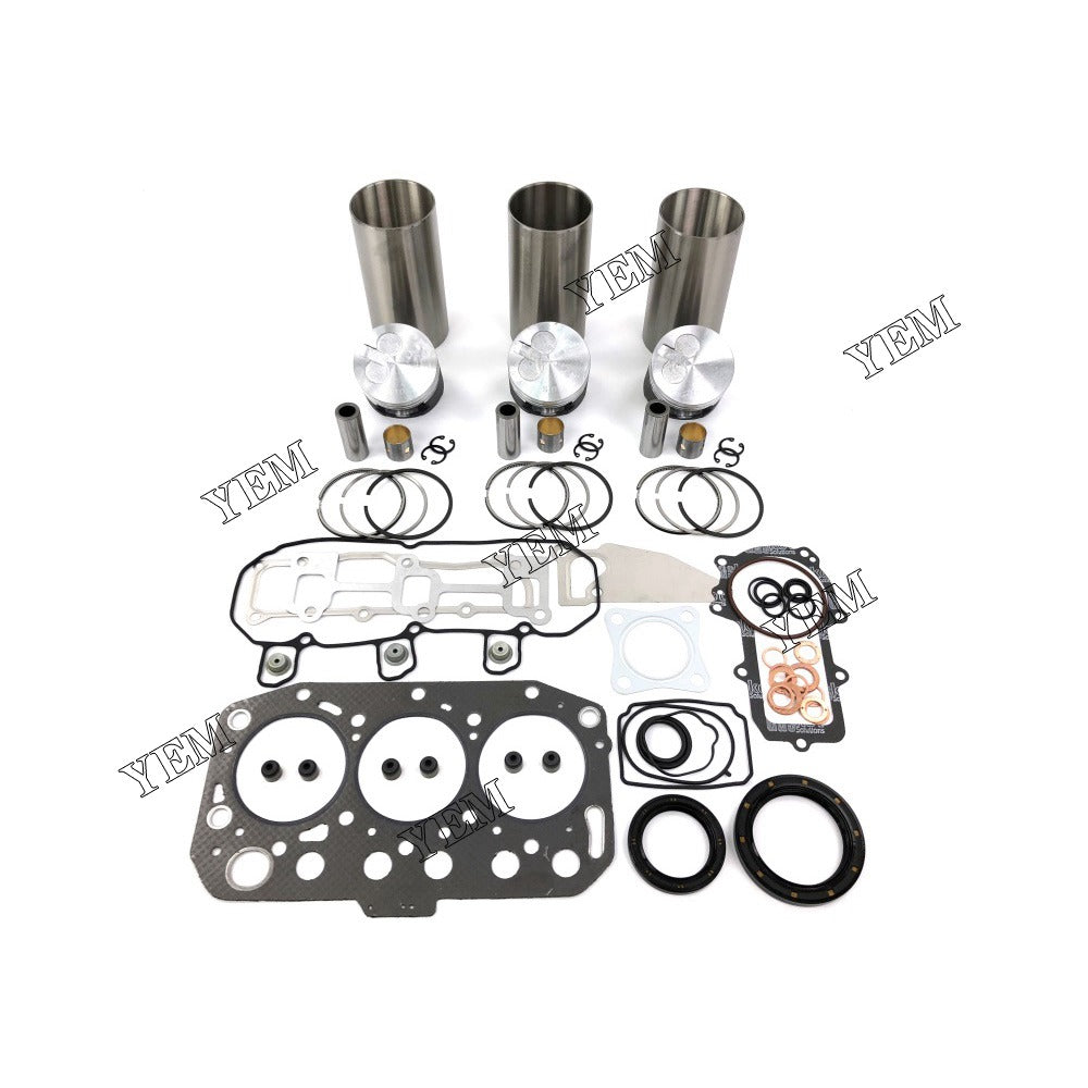 3TNV70 Overhaul Kit With Gasket Set For Yanmar 3 cylinder diesel engine parts For Yanmar