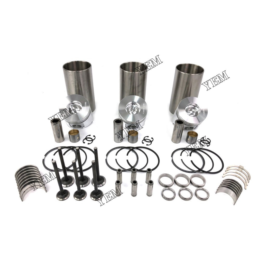 3CD1-D Overhaul Rebuild Kit For Yanmar 3 cylinder diesel engine parts