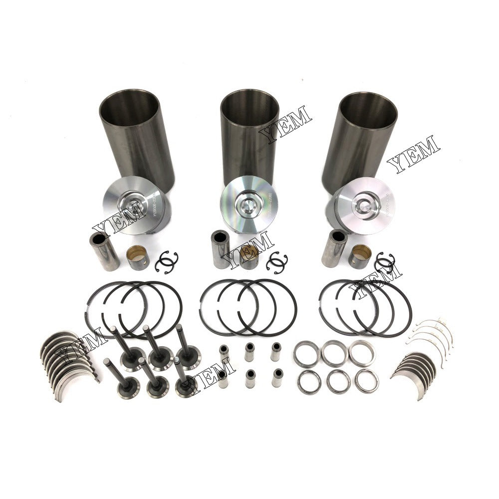 3CD1-D Overhaul Rebuild Kit For Yanmar 3 cylinder diesel engine parts For Yanmar