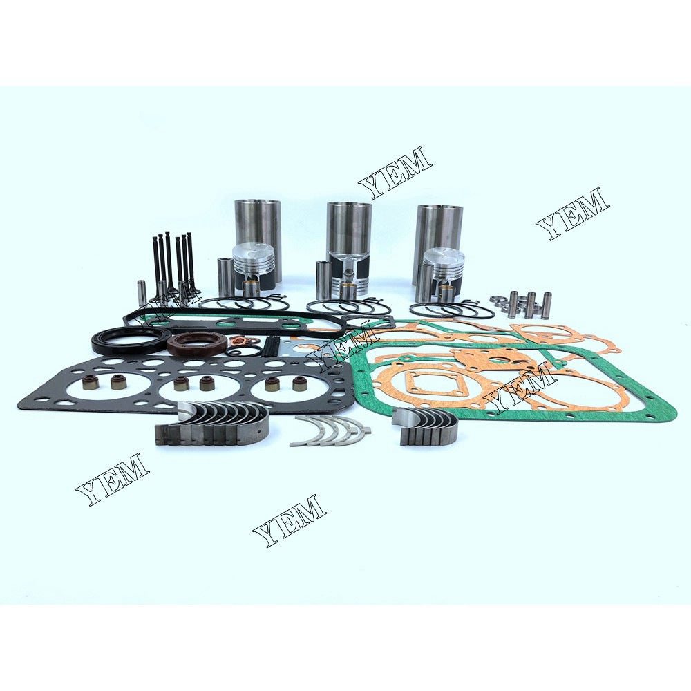 K3D-IDI Overhaul Rebuild Kit For Mitsubishi 3 cylinder diesel engine parts