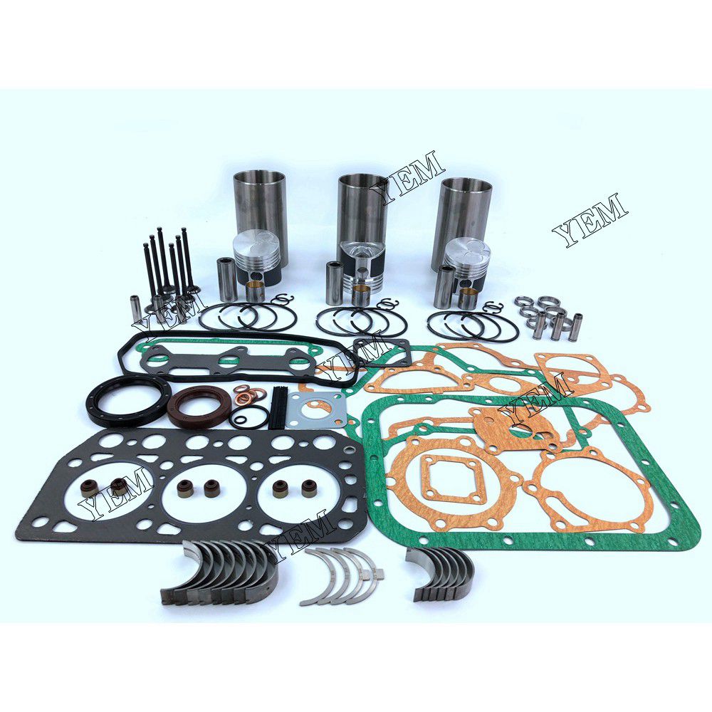 K3D-IDI Overhaul Rebuild Kit For Mitsubishi 3 cylinder diesel engine parts For Mitsubishi