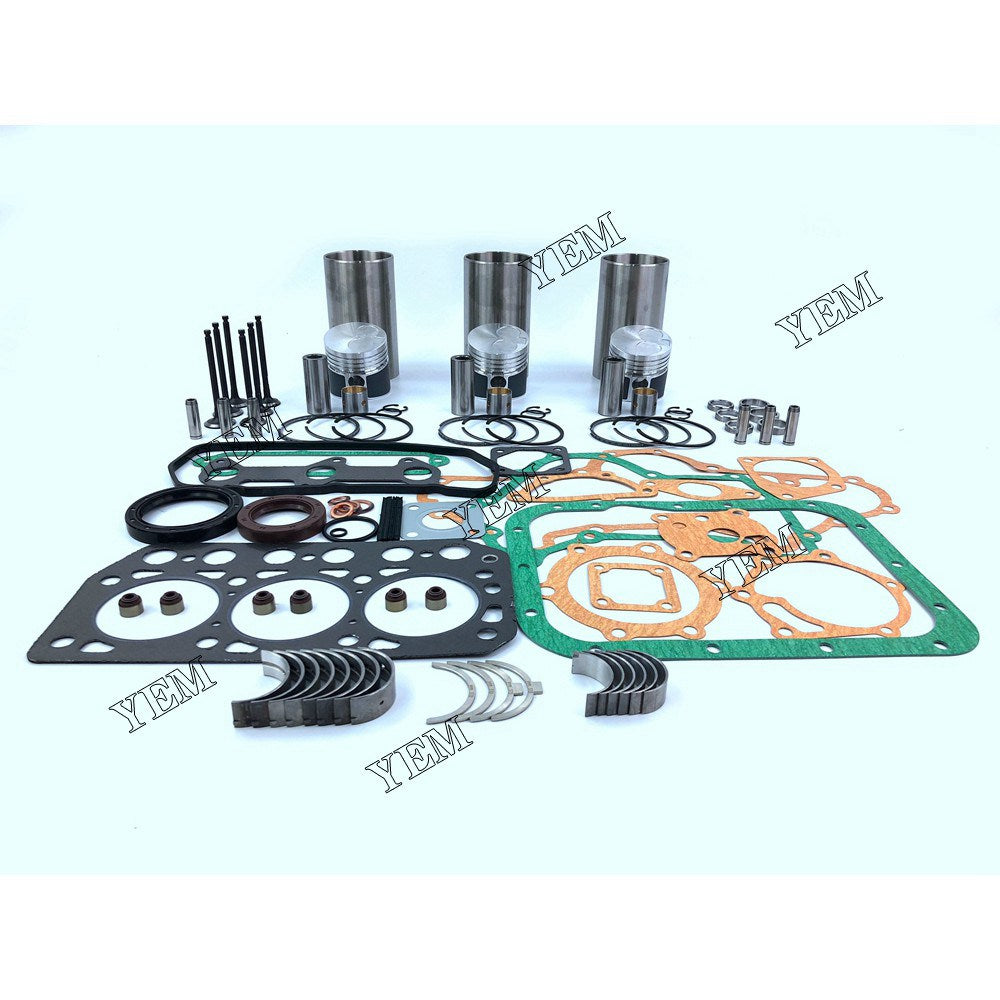 K3D-IDI Overhaul Rebuild Kit For Mitsubishi 3 cylinder diesel engine parts For Mitsubishi