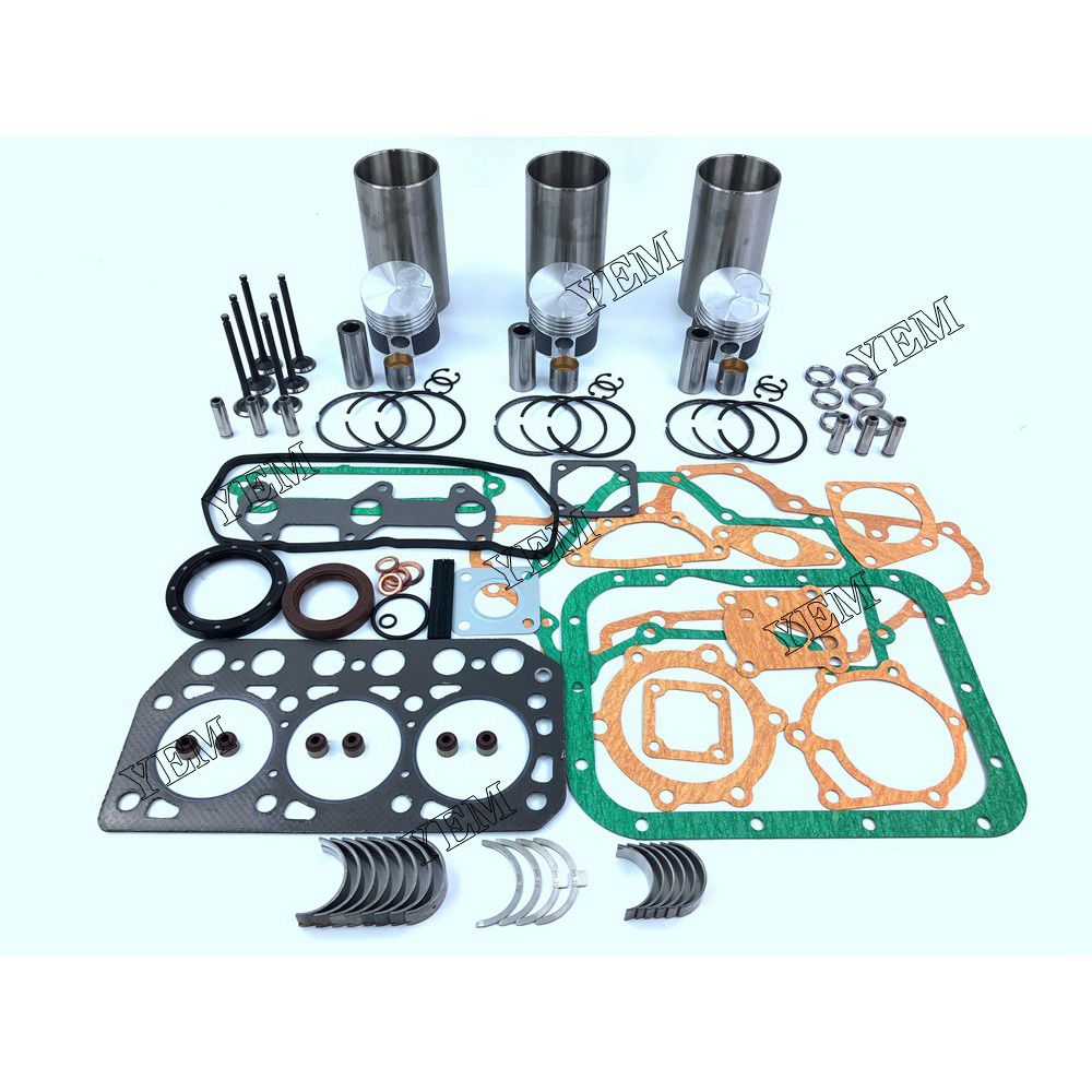 K3D-IDI Overhaul Rebuild Kit For Mitsubishi 3 cylinder diesel engine parts For Mitsubishi