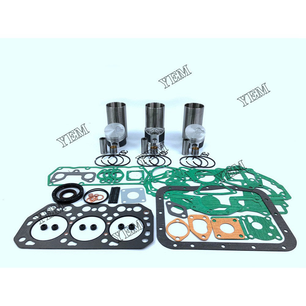 K3M-IDI Overhaul Kit With Gasket Set For Mitsubishi 3 cylinder diesel engine parts For Mitsubishi