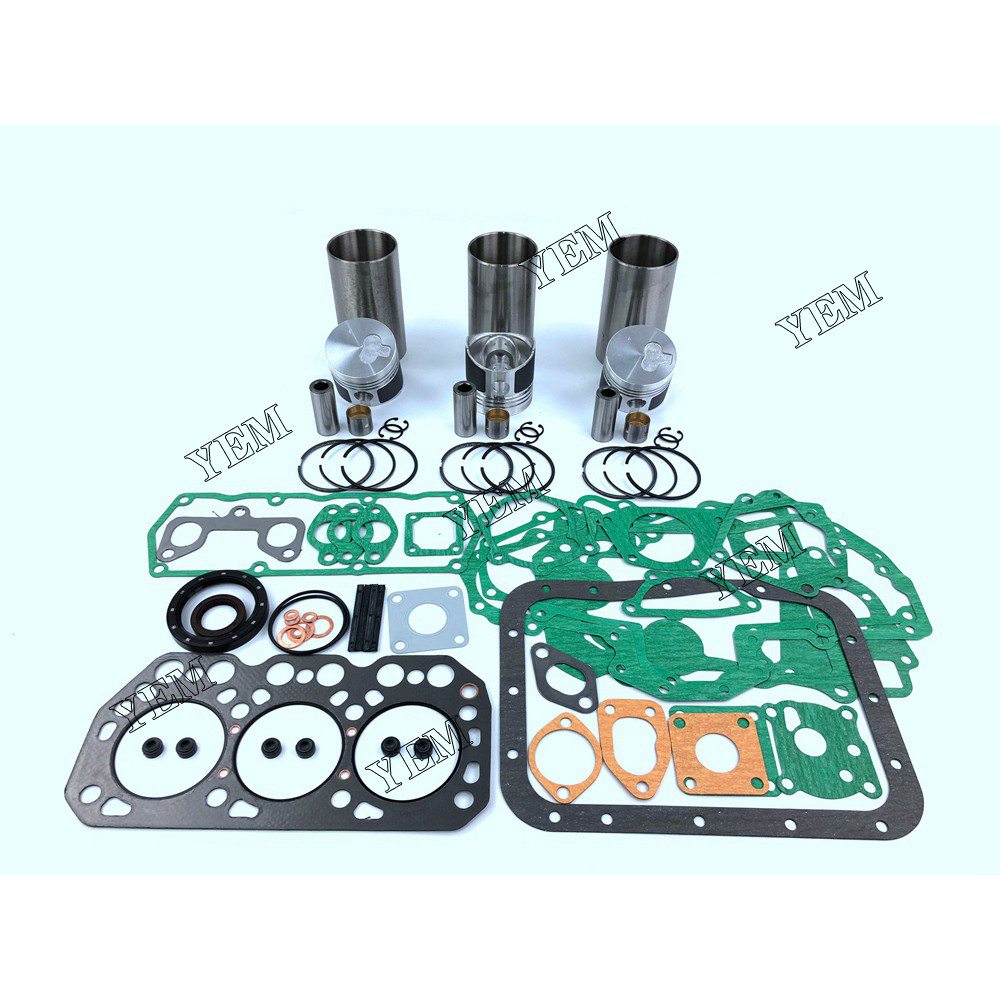 K3M-IDI Overhaul Kit With Gasket Set For Mitsubishi 3 cylinder diesel engine parts For Mitsubishi