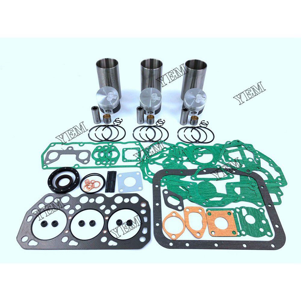 K3M-IDI Overhaul Kit With Gasket Set For Mitsubishi 3 cylinder diesel engine parts For Mitsubishi