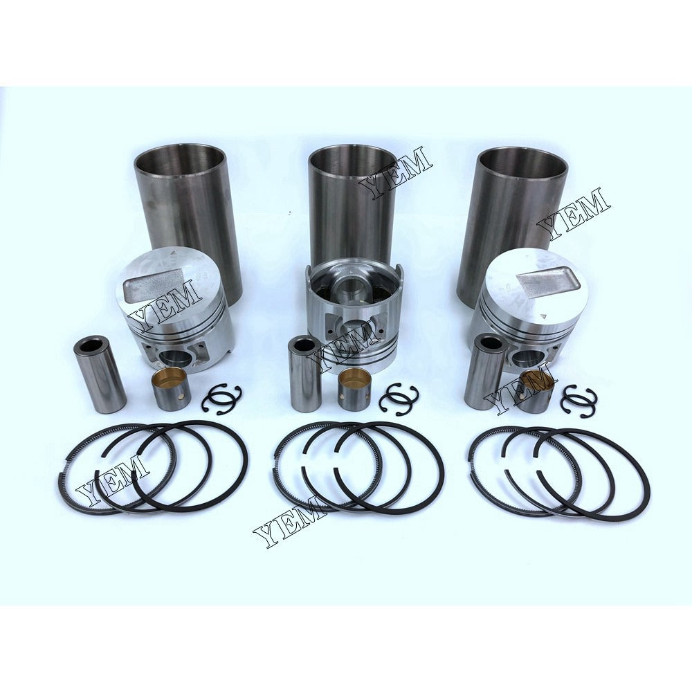 S3Q Cylinder Liner Kit For Mitsubishi 3 cylinder diesel engine parts For Mitsubishi