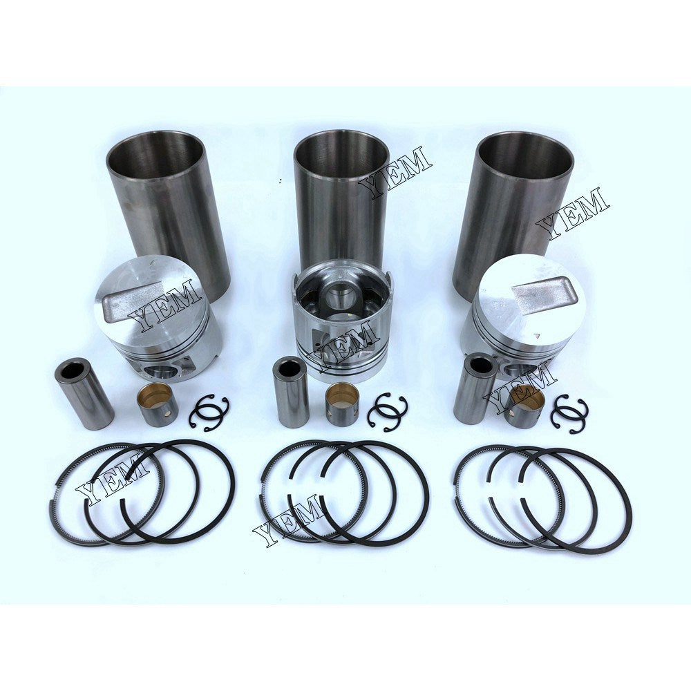 S3Q Cylinder Liner Kit For Mitsubishi 3 cylinder diesel engine parts For Mitsubishi