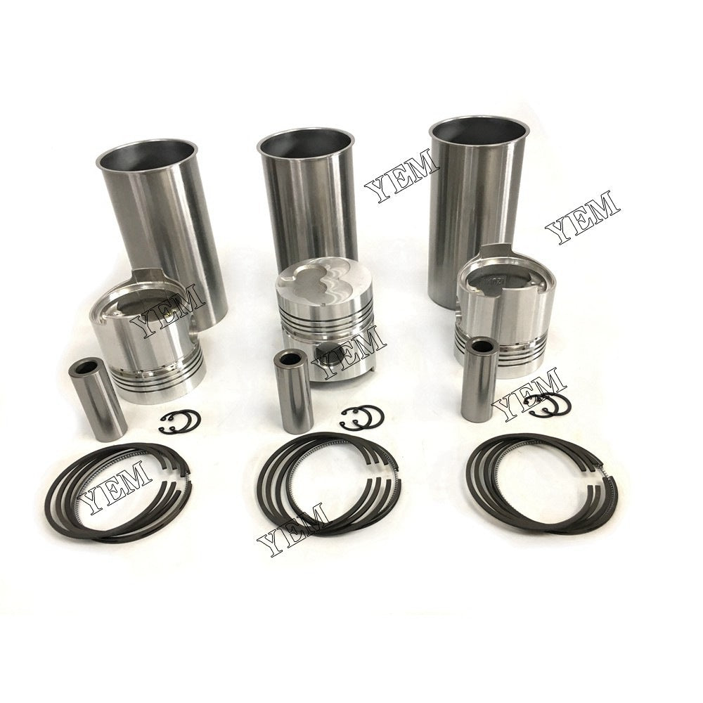 3AB1 Cylinder Liner Kit For Isuzu 3 cylinder diesel engine parts For Isuzu