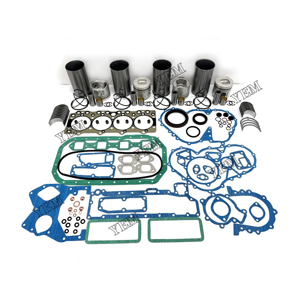 4BE1 Overhaul Rebuild Kit With Gasket Set Bearing For Isuzu 4 cylinder diesel engine parts For Isuzu
